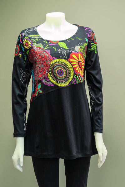 Printed Emb. Tunic