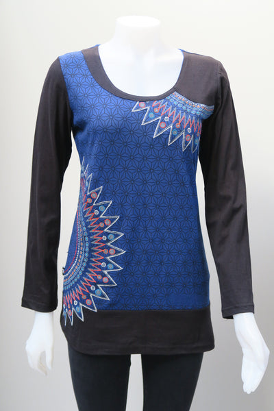 Printed Mandala Top