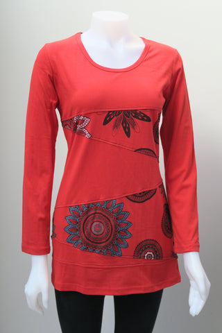 Printed Panel Tunic