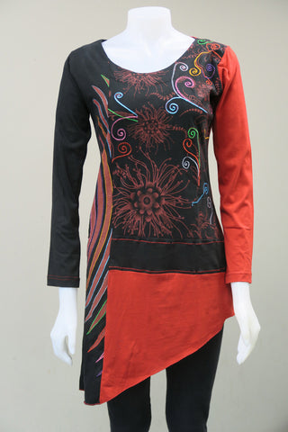 Digital Print Emb Tunic