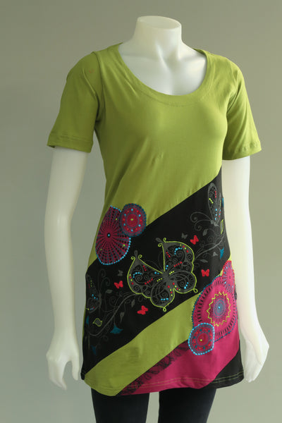 Half Sleeve Butterfly Tunic