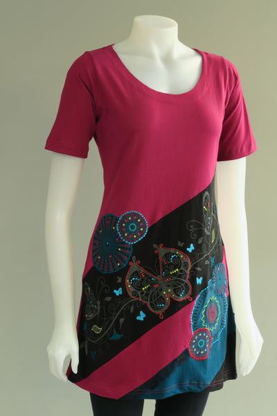 Half Sleeve Butterfly Tunic