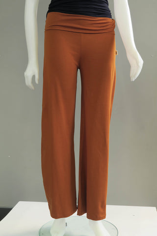 Org Lycra Roll Top Flair Pants