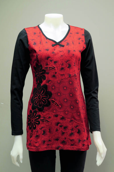 Org. Cotton Print Patch Tunic