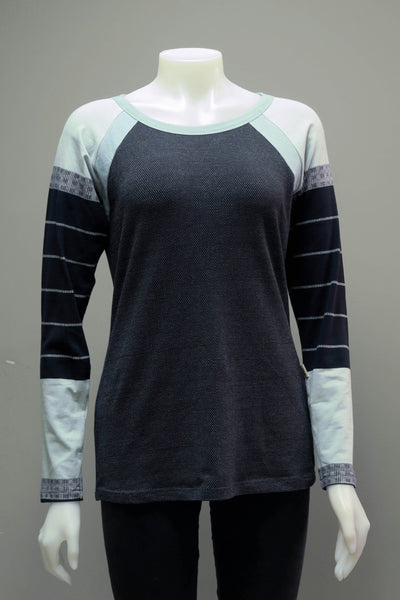 Org. Cotton Lycra L/Sleeve Tee