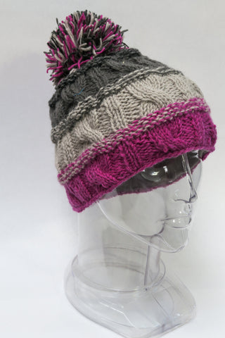 4 Colour Cable Hat